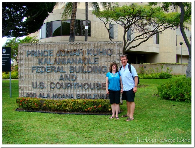 at federal building