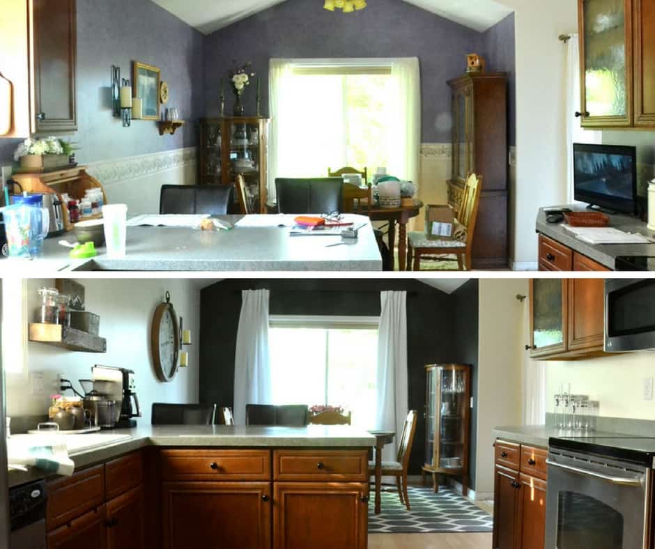 Budget Friendly Kitchen Makeover Reveal