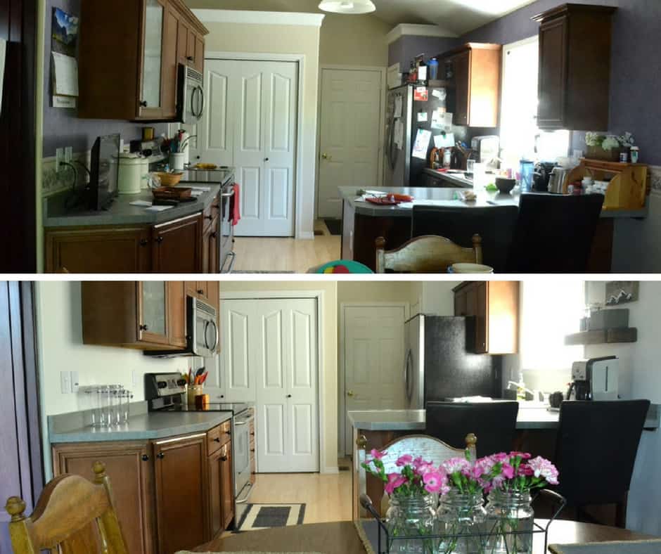 Budget Friendly Kitchen Makeover Reveal