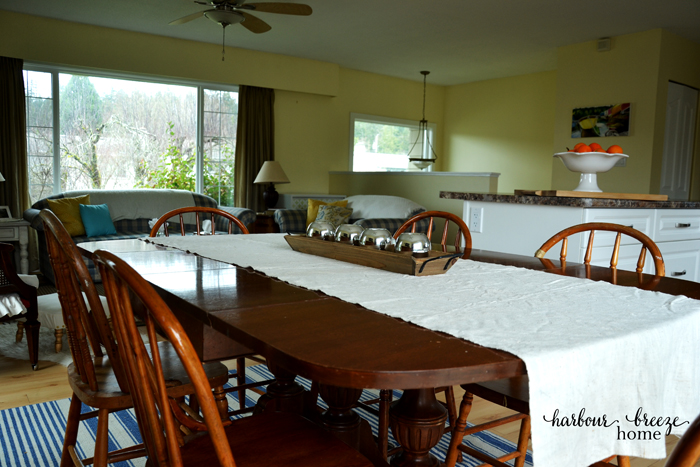 New House Tour featuring the open concept Living and Dining Room at Bildirimlerim