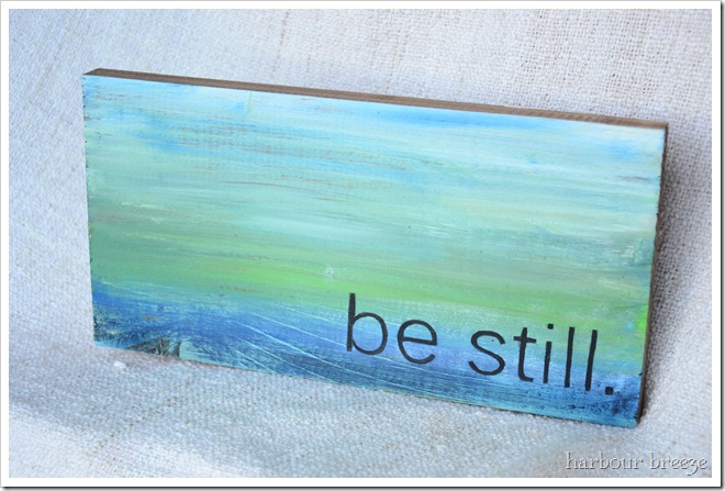be still 3