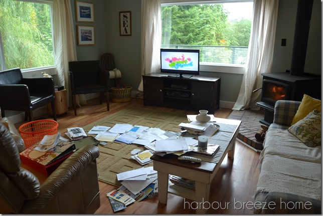 sorting papers