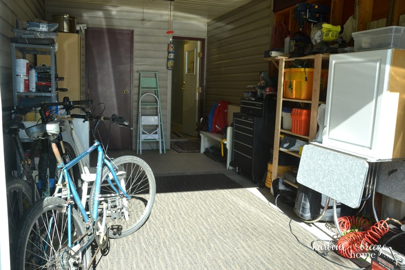 Organized Garage Workshop