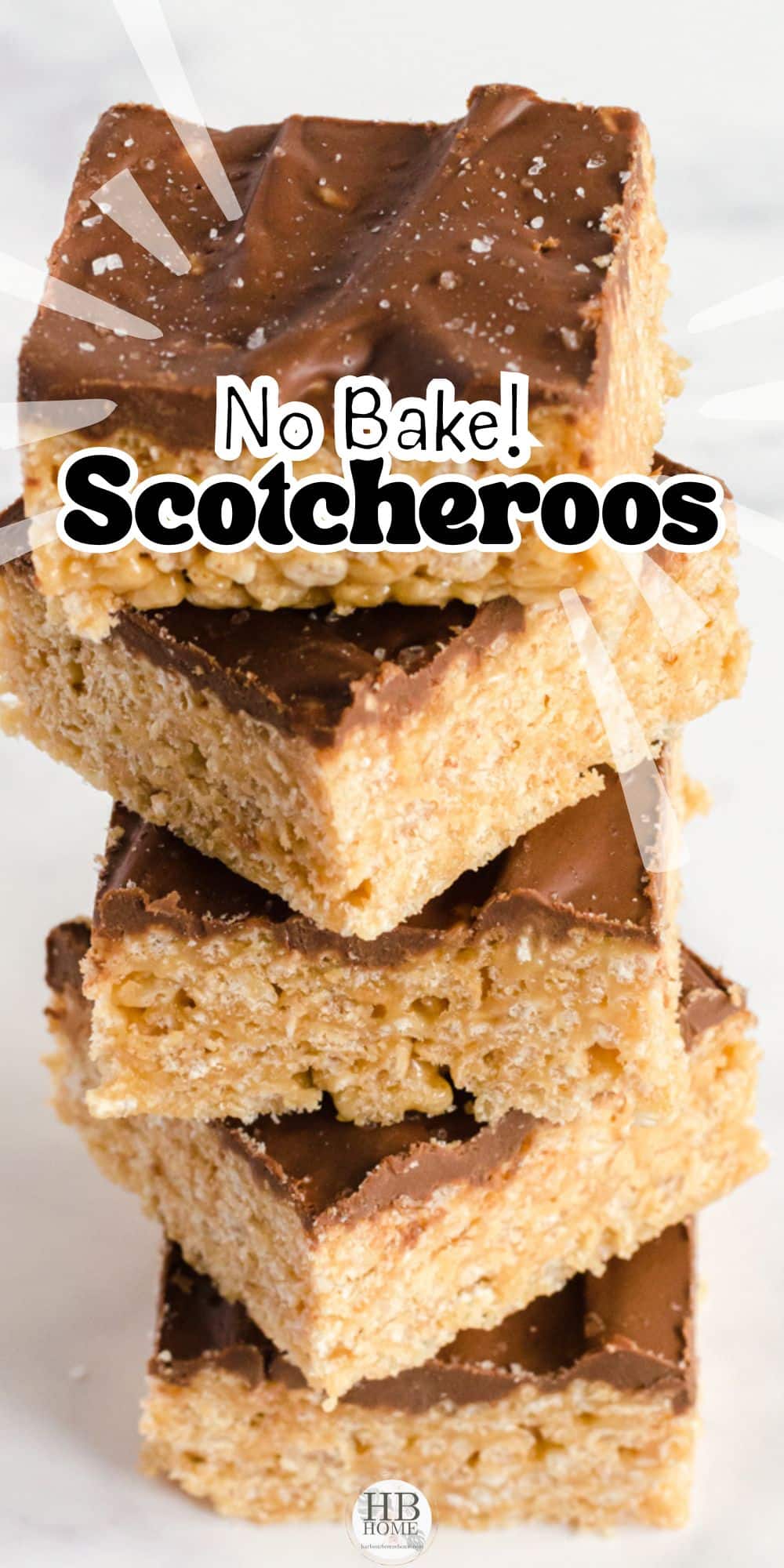 Scotcheroos (or as Grandma called them, “Skiparoos” ) are a nostalgic no-bake treat loaded with peanut butter, chocolate, and butterscotch. Quick, easy, and irresistibly chewy—this classic Rice Krispies dessert has been loved for many years!
