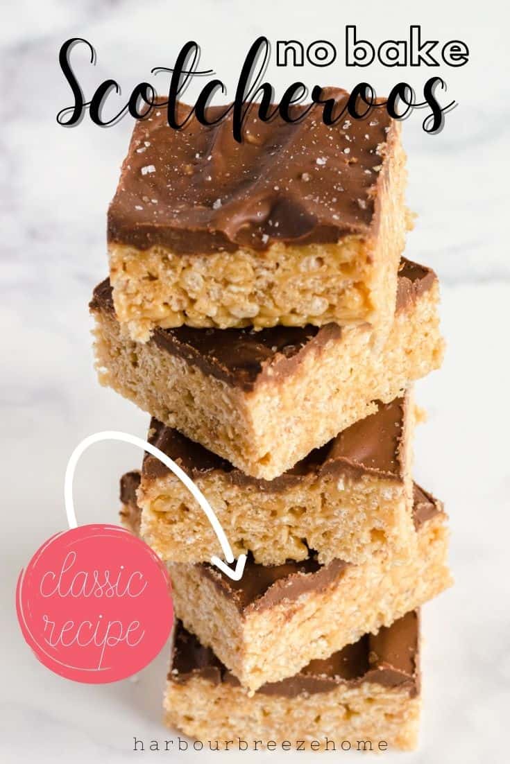 Original Scotcheroos Recipe – Grandma's No Bake Dessert Bars