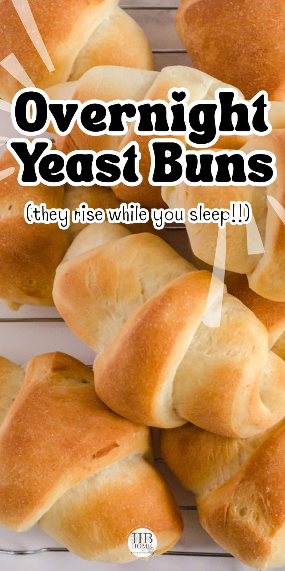 Overnight Buns Recipe (Rise While You Sleep!)
