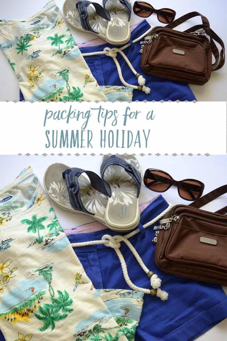 Packing tips for a Sunny Summer Vacation