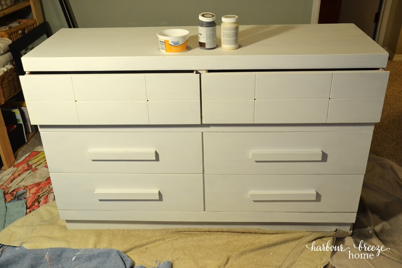 Painted Dresser Makeover