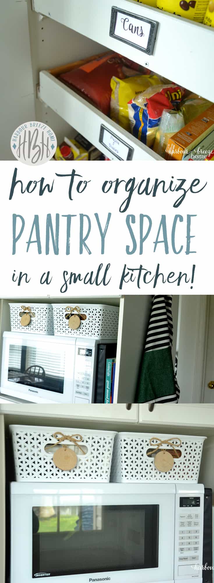 How to Turn an Ordinary Cupboard into Awesome Pantry Organization