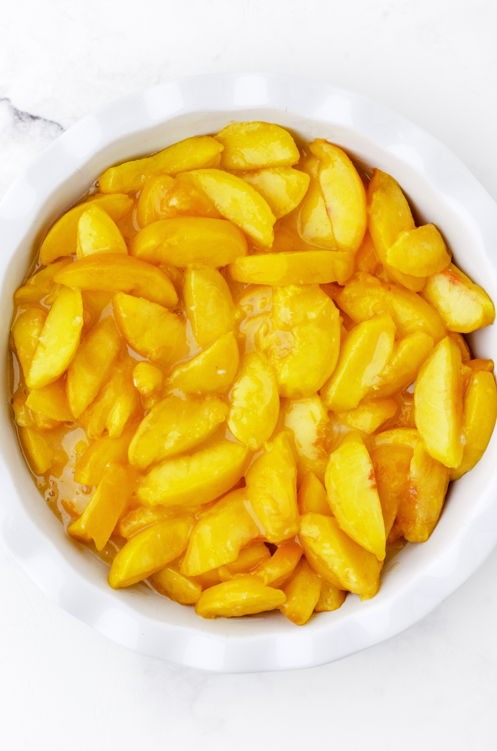 Mom's Peach Crisp Recipe with Oats (Easy Shortcut!)