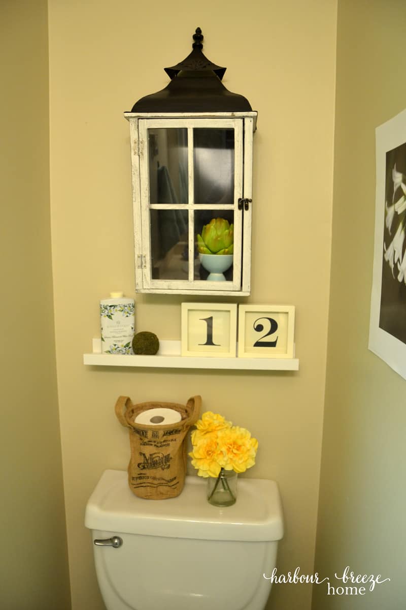 Powder Room Before & After