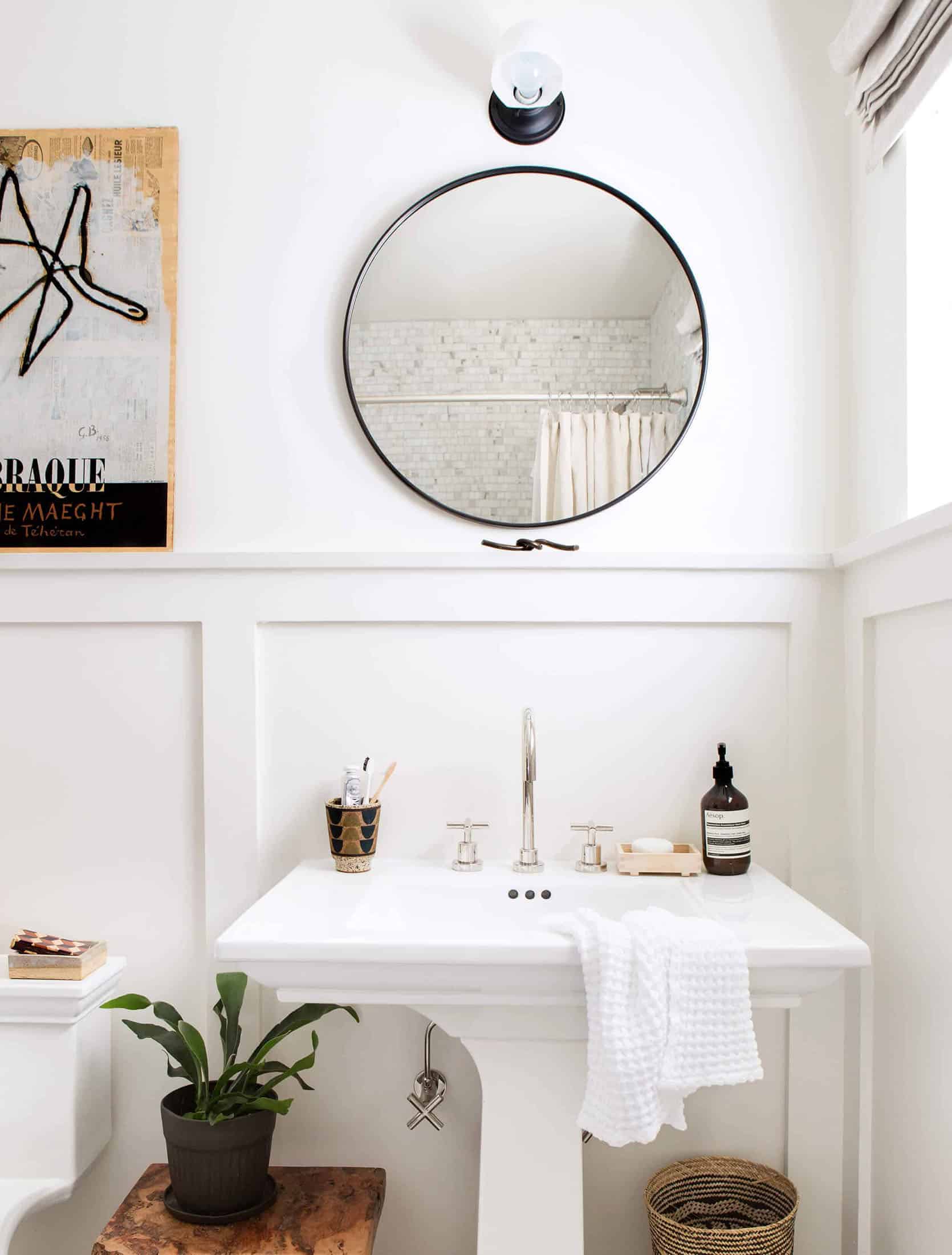 Image for 9 Affordable (Budget) Powder Room Designs (But LOTS Of Inspo And Products For Full Bath Renos)