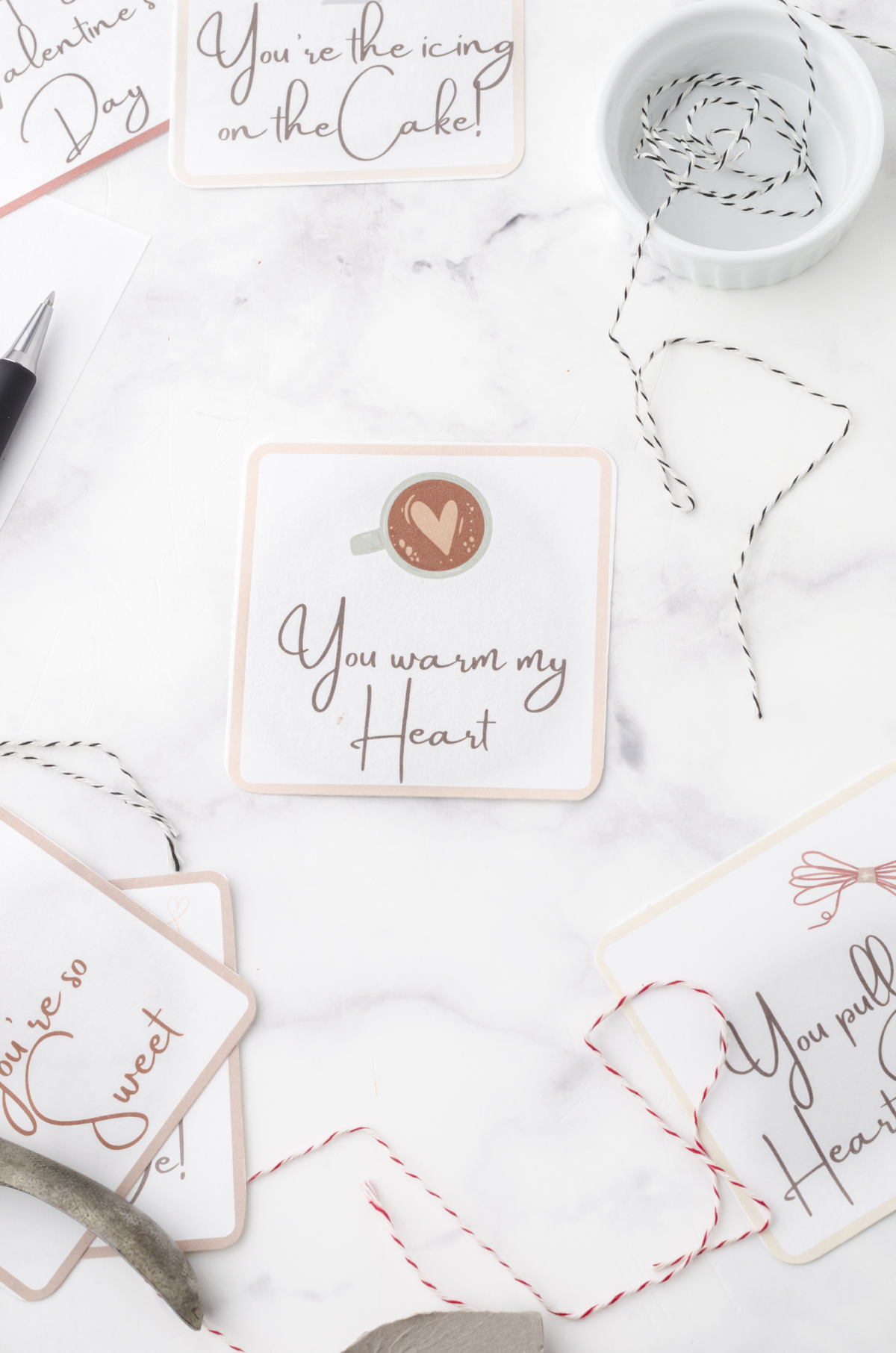 Free Printable Valentines Tags