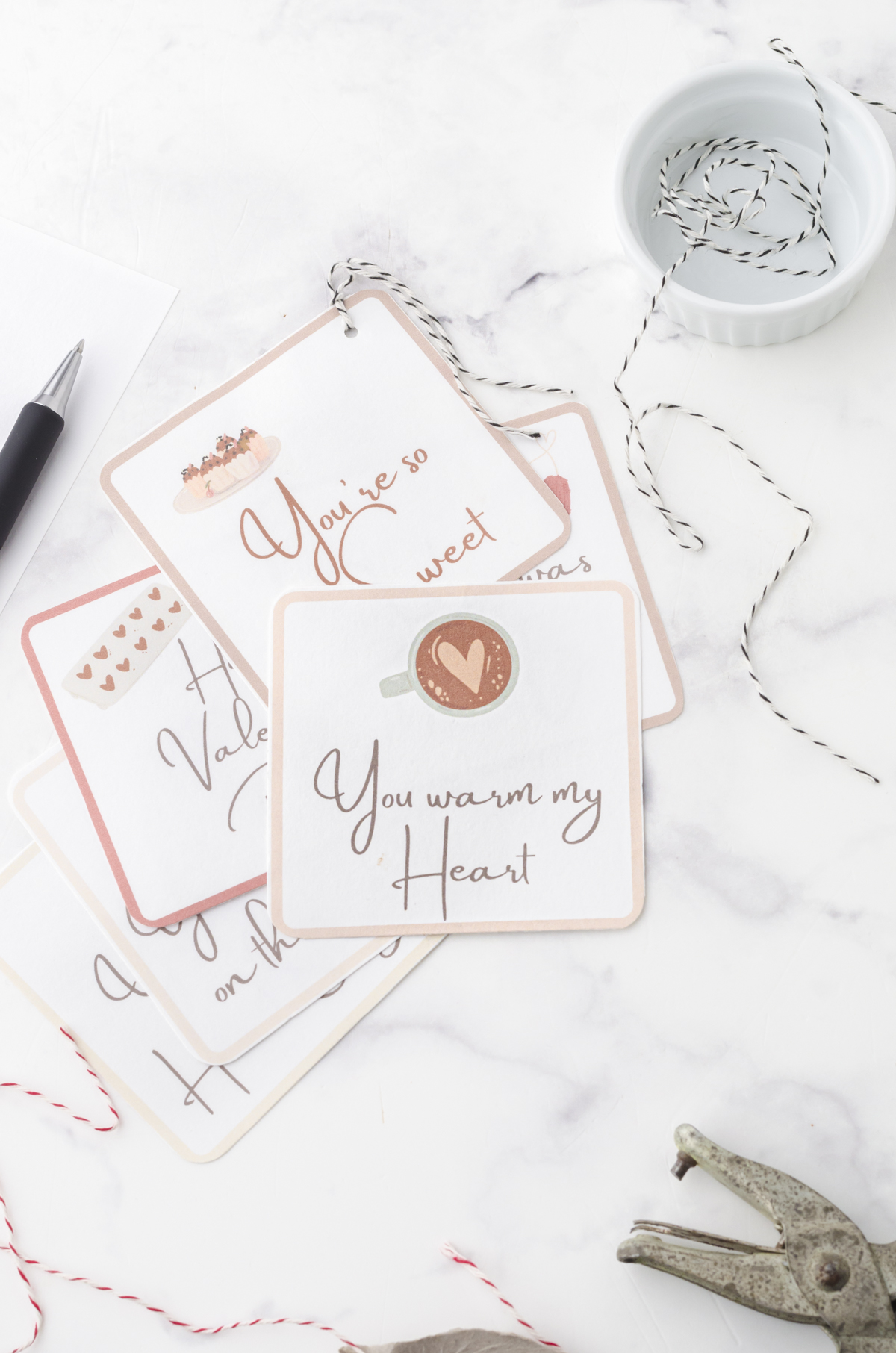 Free Printable Valentines Tags