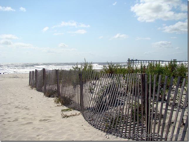 beach scene