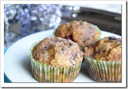 Blackberry muffins