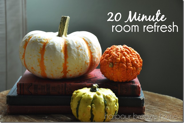 20 minute room refresh