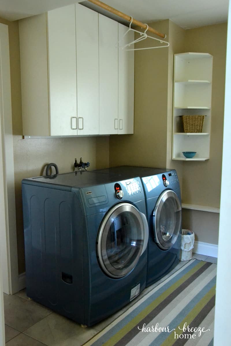 Laundry Room Tour ~ a practical layout filled with great organizational solutions