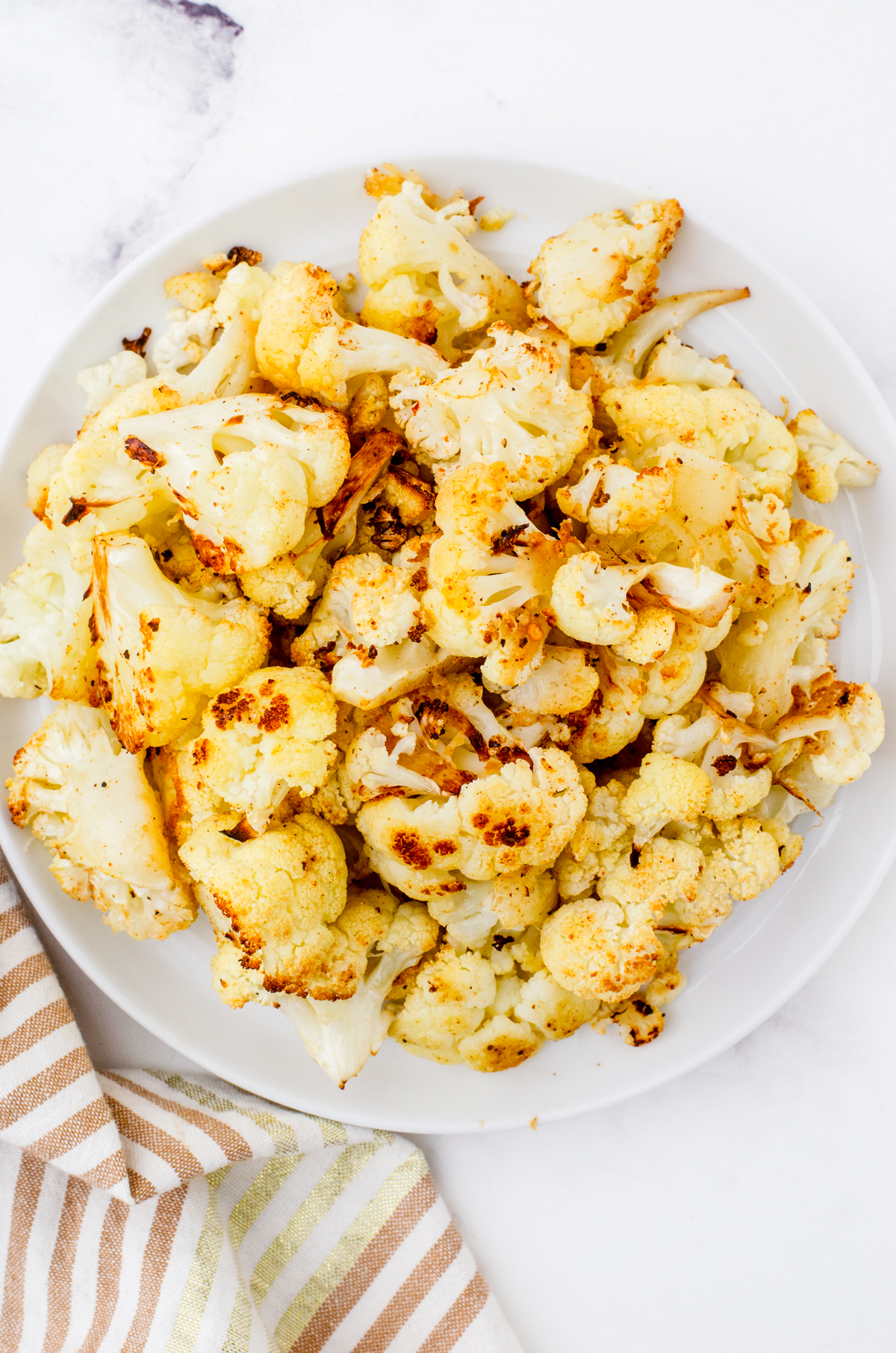 Comfort Food Roasted Cauliflower