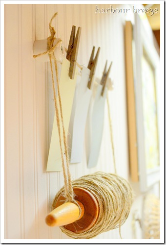 jute rolling pin holder side