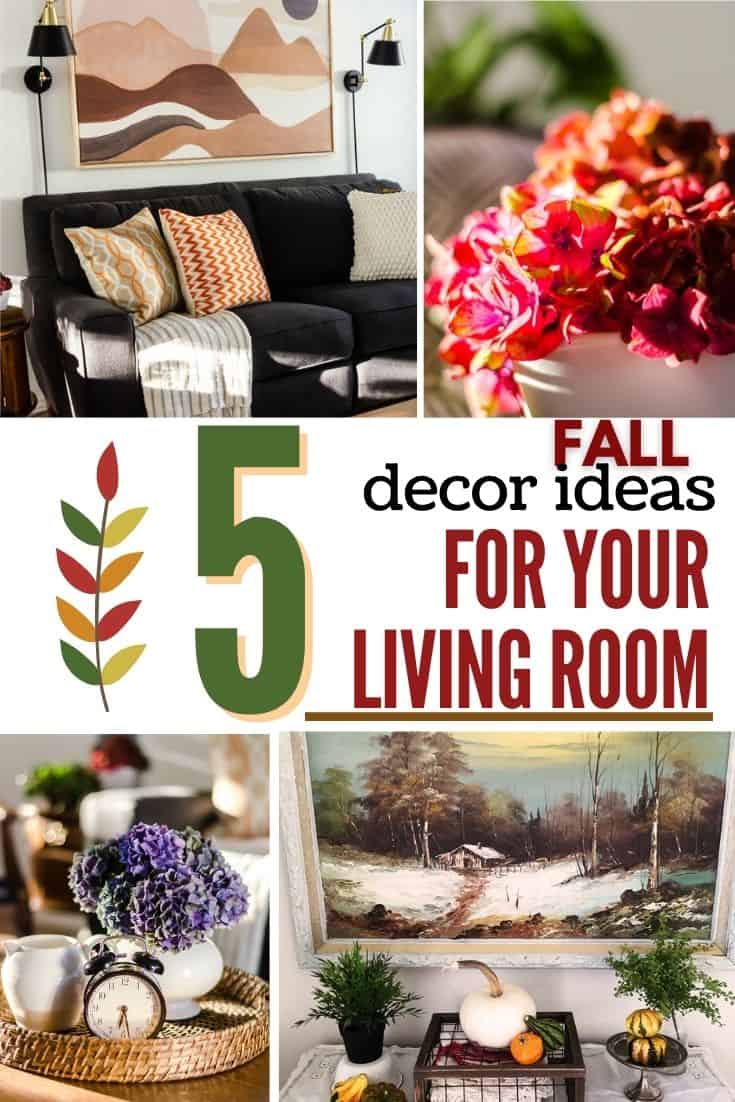 Spice up your Living Room Decor with these Simple Ideas for Fall
