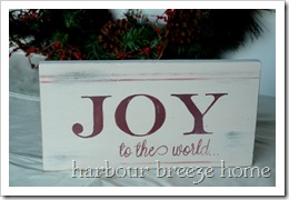 Joy to the world cover