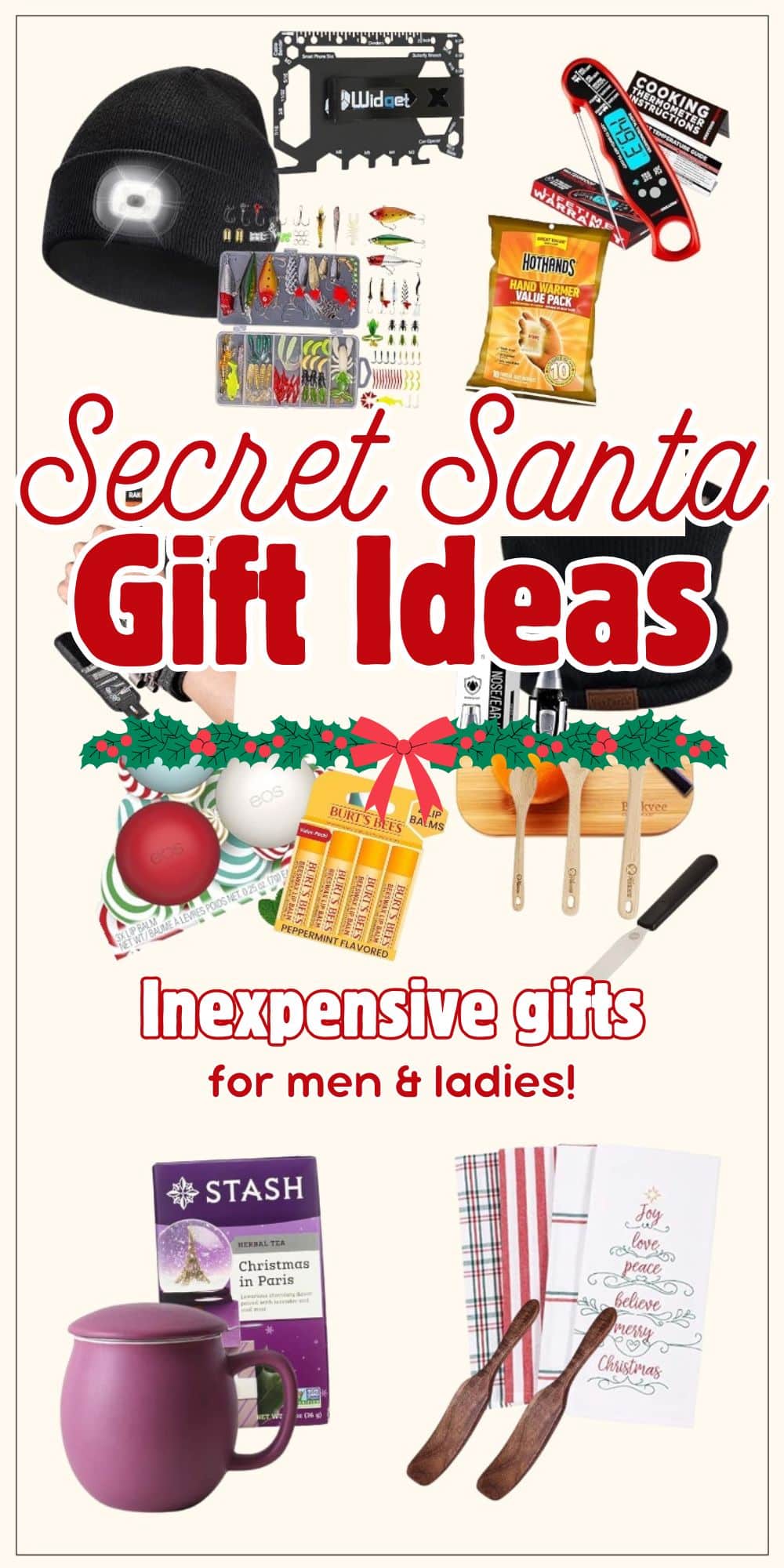Creative Secret Santa Gifts for Men (and Women!)