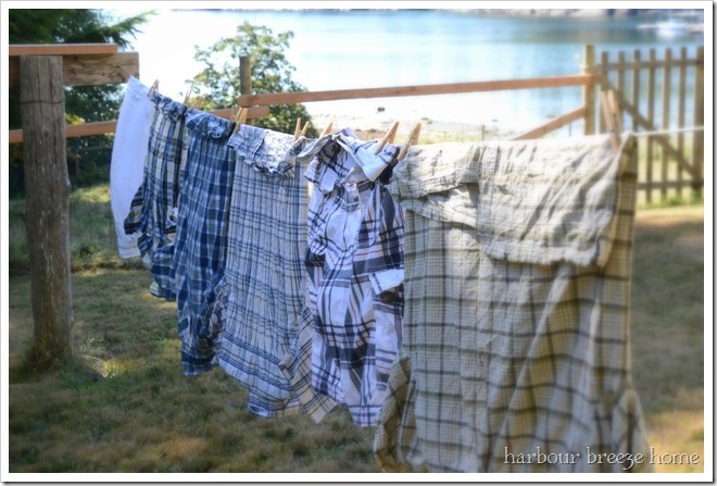 clothes on the line