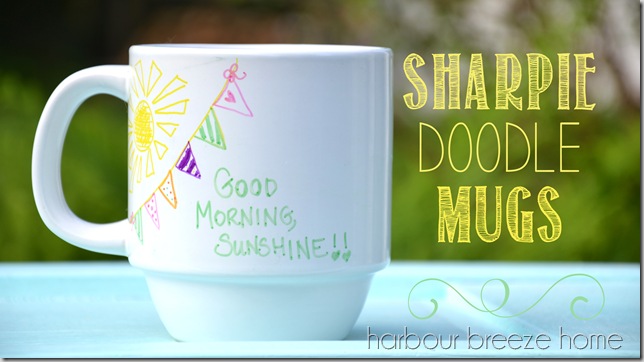 Easy Sharpie Mug Craft for Campers