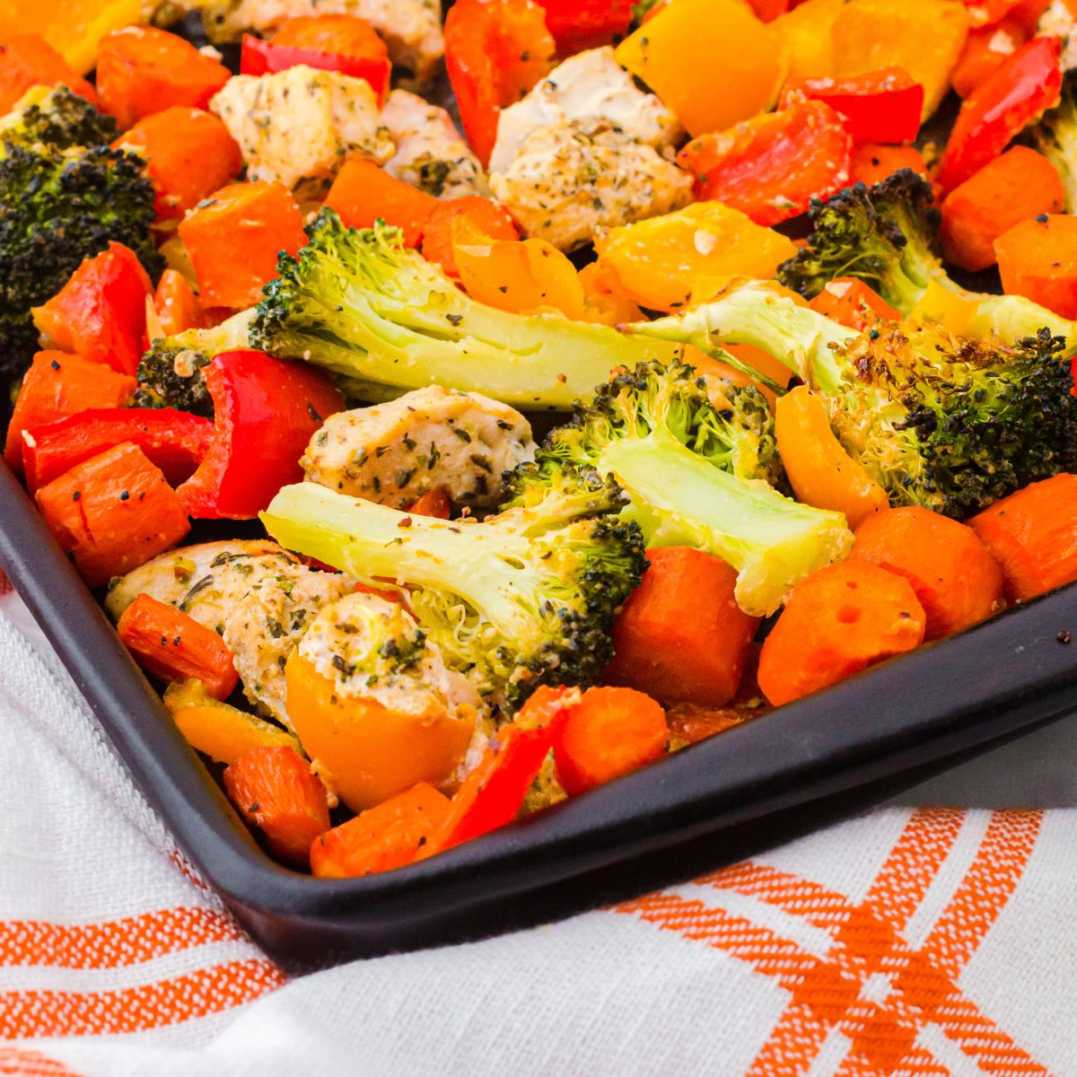 Simple Sheet Pan Chicken and Roasted Vegetables