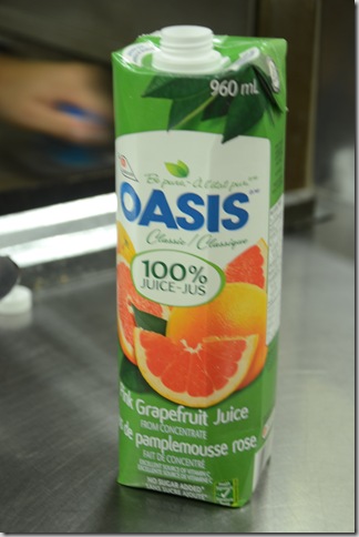 grapefruit juice