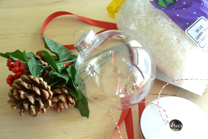 Simple Christmas Craft ~ Winter Wonderland Ornament