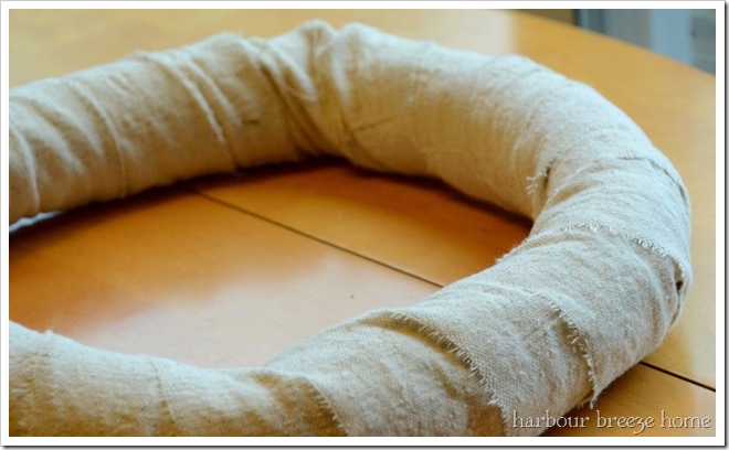 wrap wreath form
