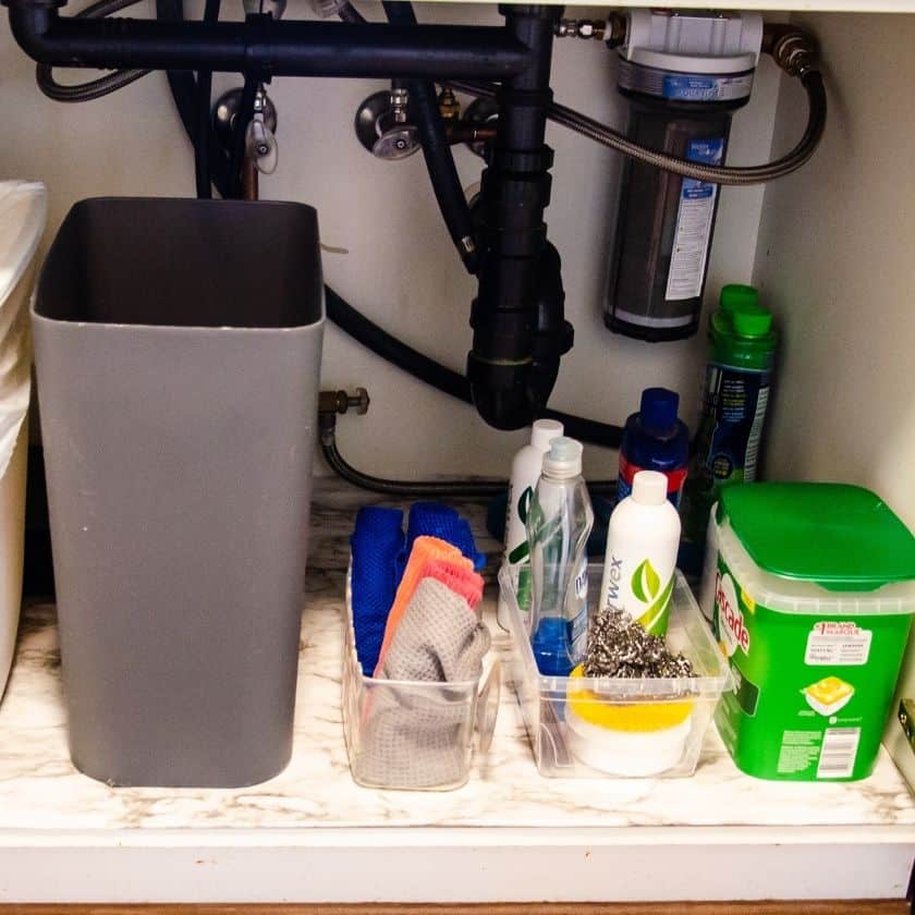 Creative Under-Sink Storage Hacks and DIY Tray Project