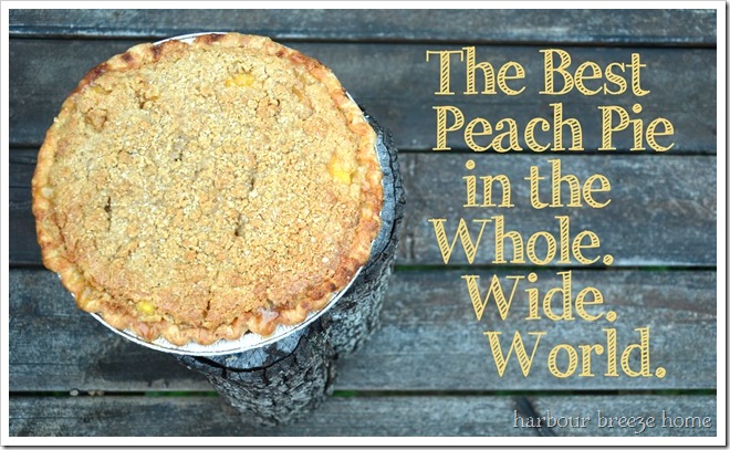 best peach pie