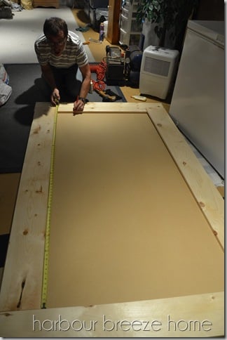 *Sliding Barn Tutorial* ~ Create a custom-sized sliding barn door following this simple DIY tutorial.