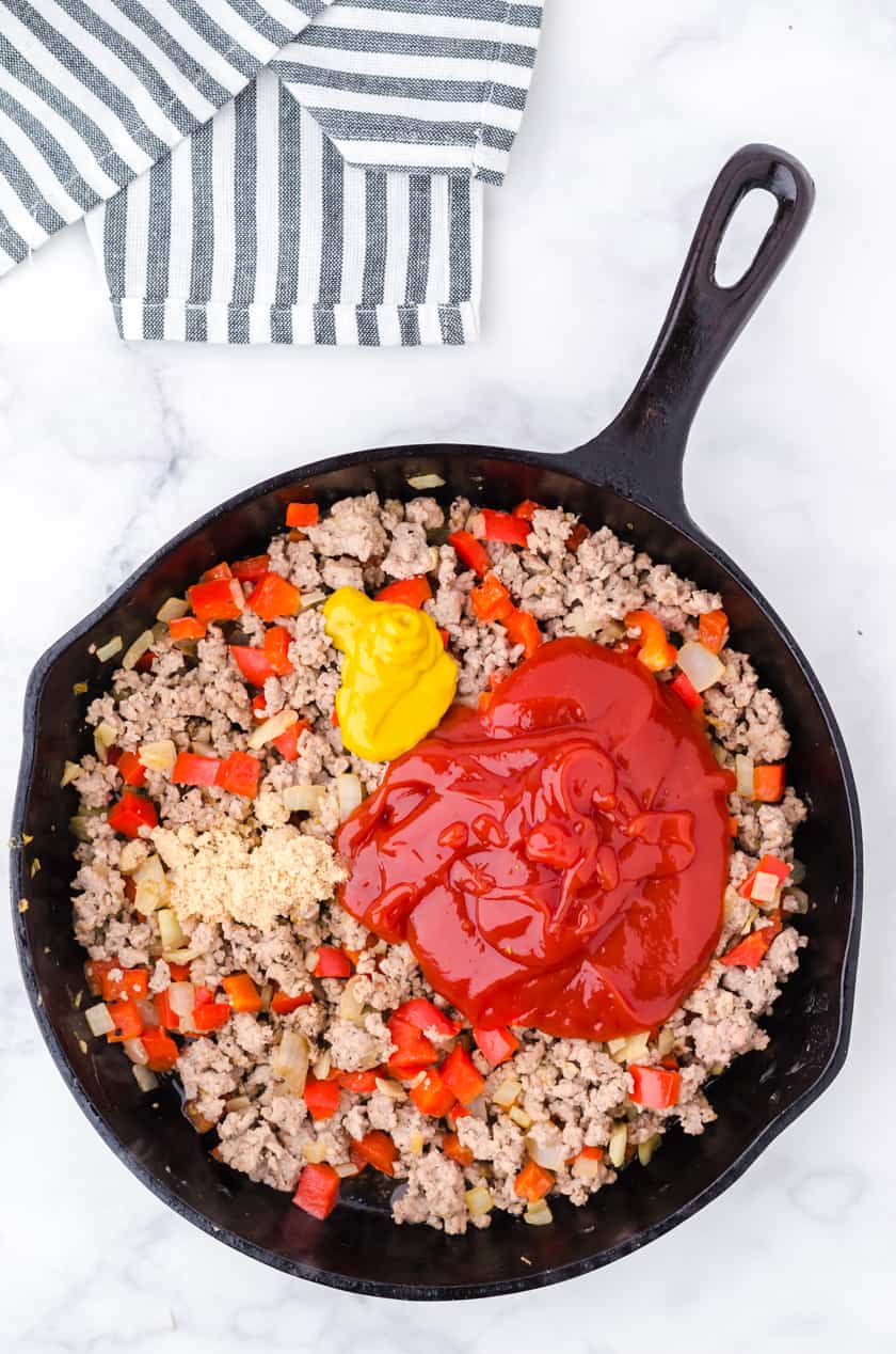 Quick & Easy Homemade Ground Turkey Sloppy Joes