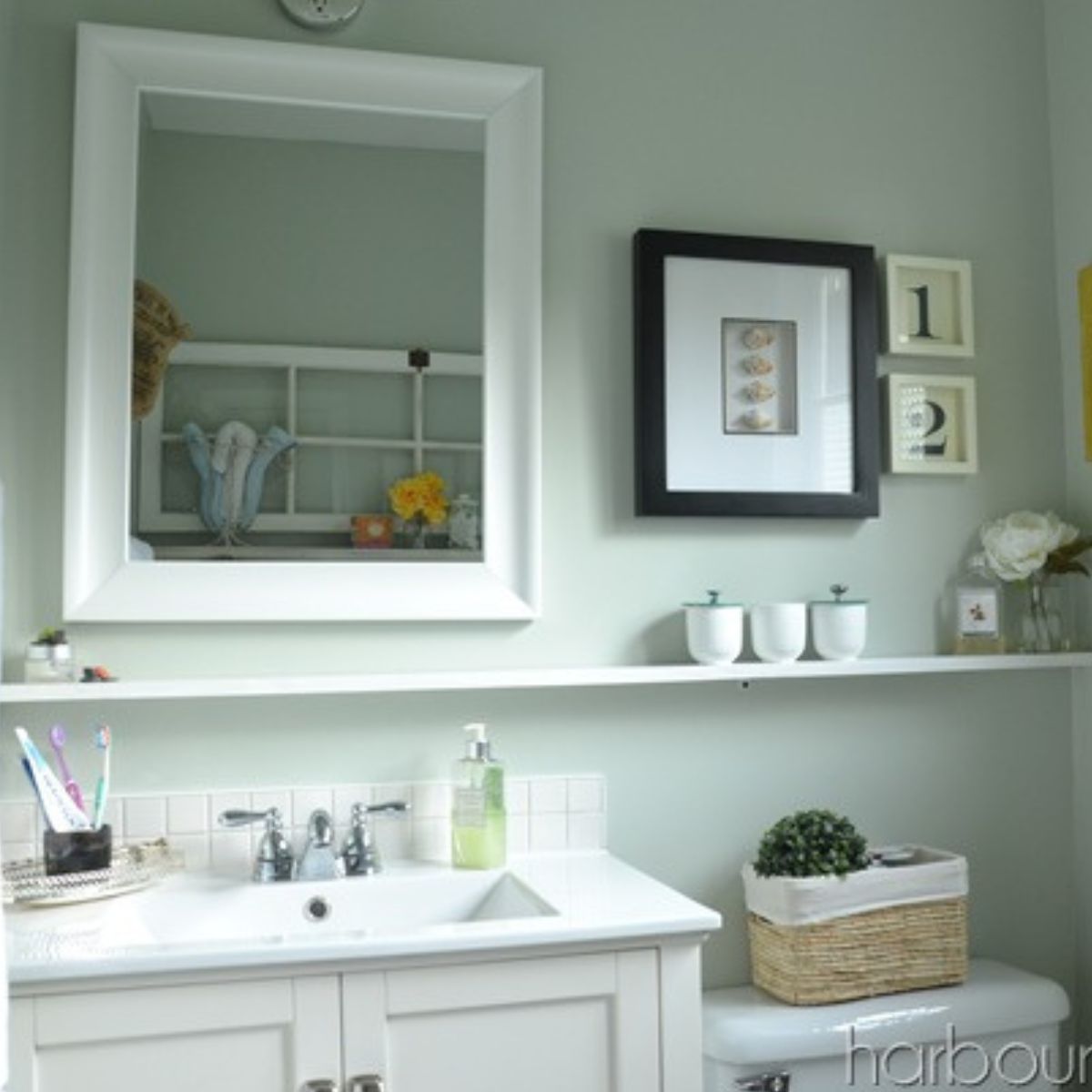 Small Bathroom Makeover: The Big Reveal