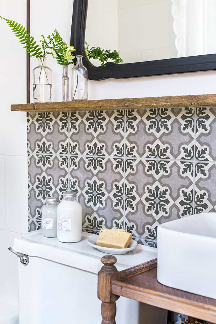 Image for ADD A NARROW SHELF ABOVE THE SINK