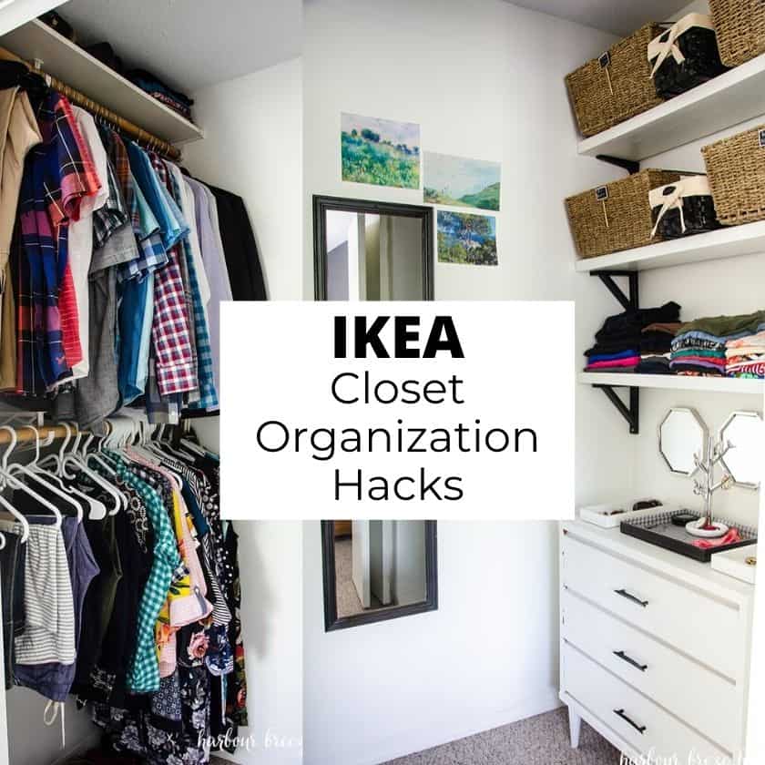 Easy Small Closet Organization Ideas