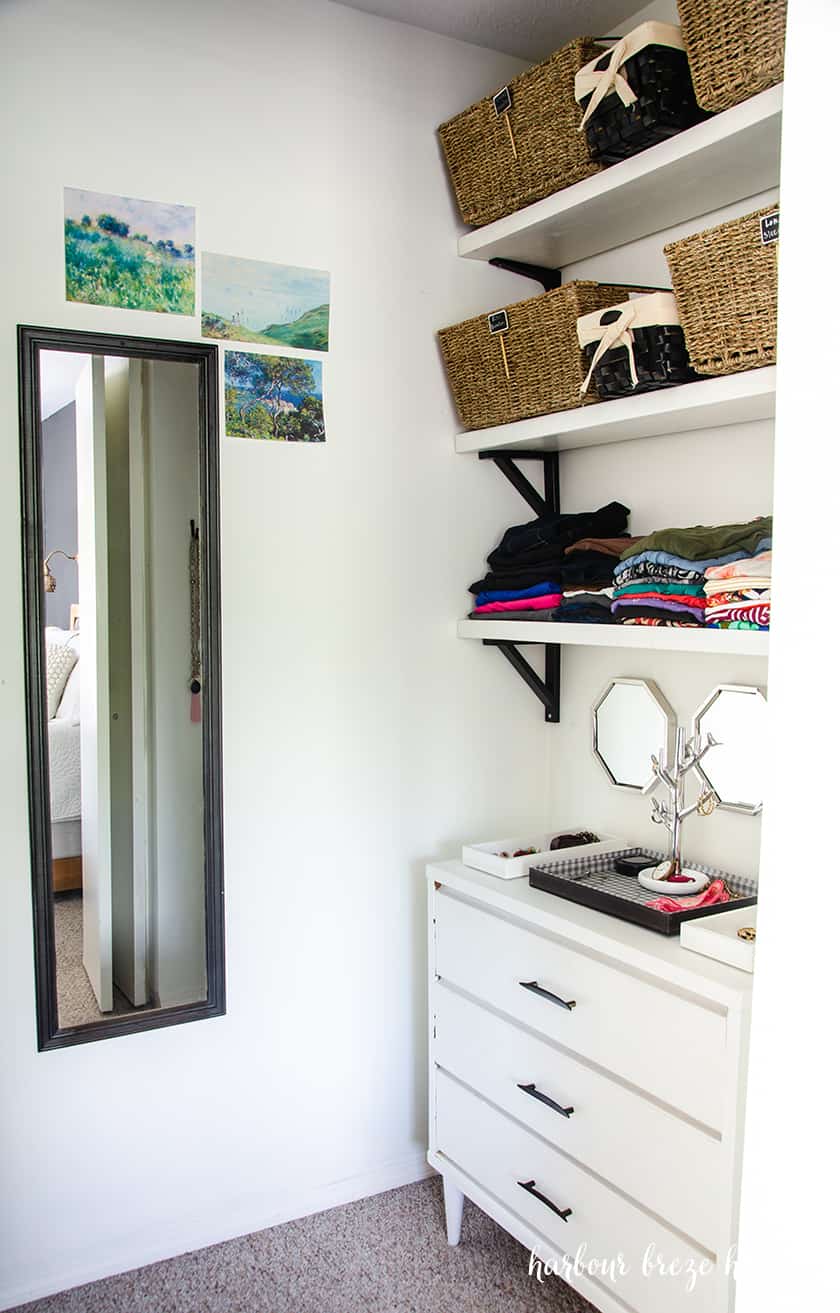 Ridiculously Simple Small Closet Organization Ikea Hacks