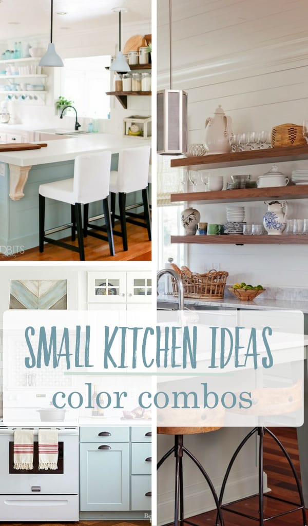 Paint Color combinations for small Kitchens