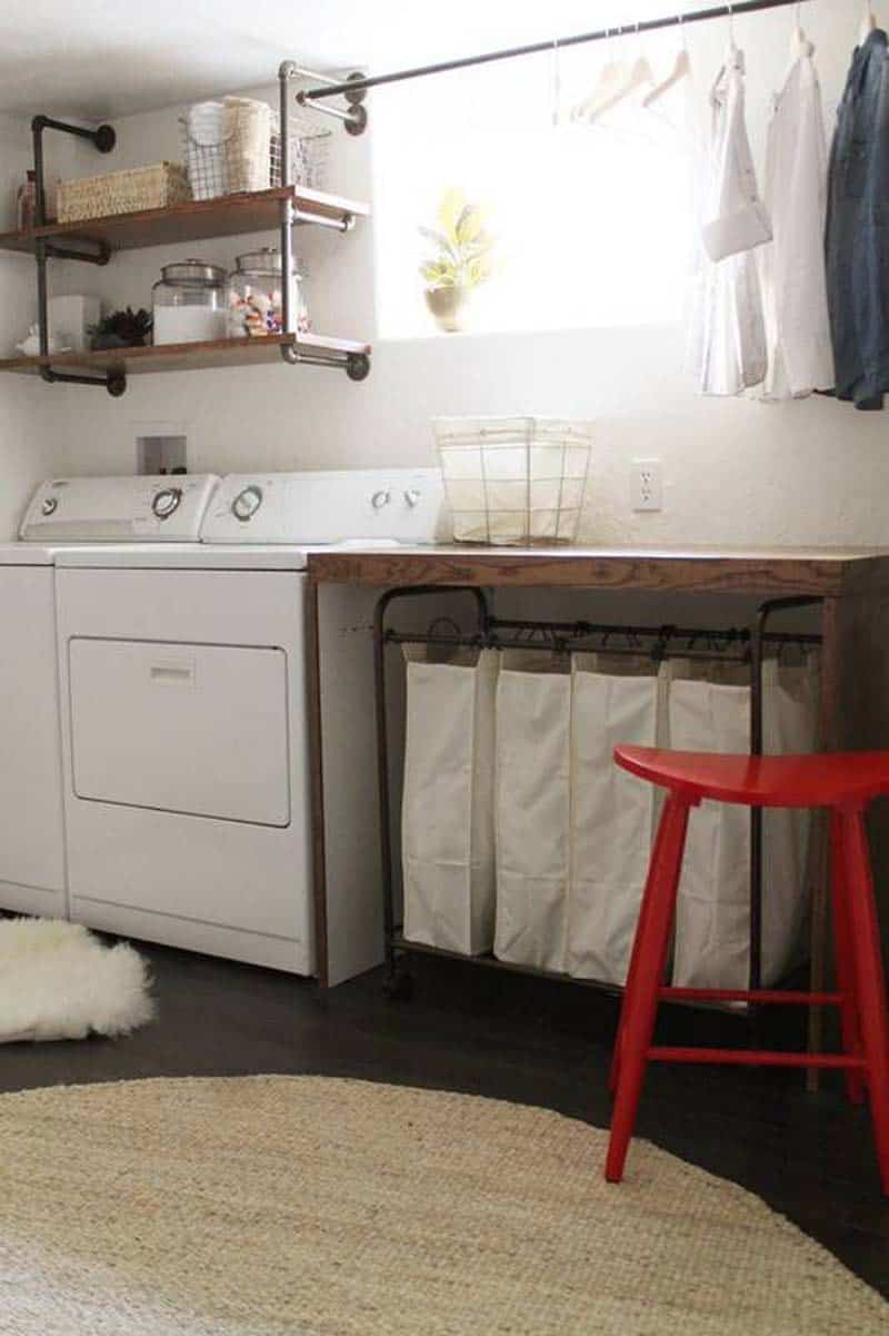 SMALL LAUNDRY ROOM IDEAS