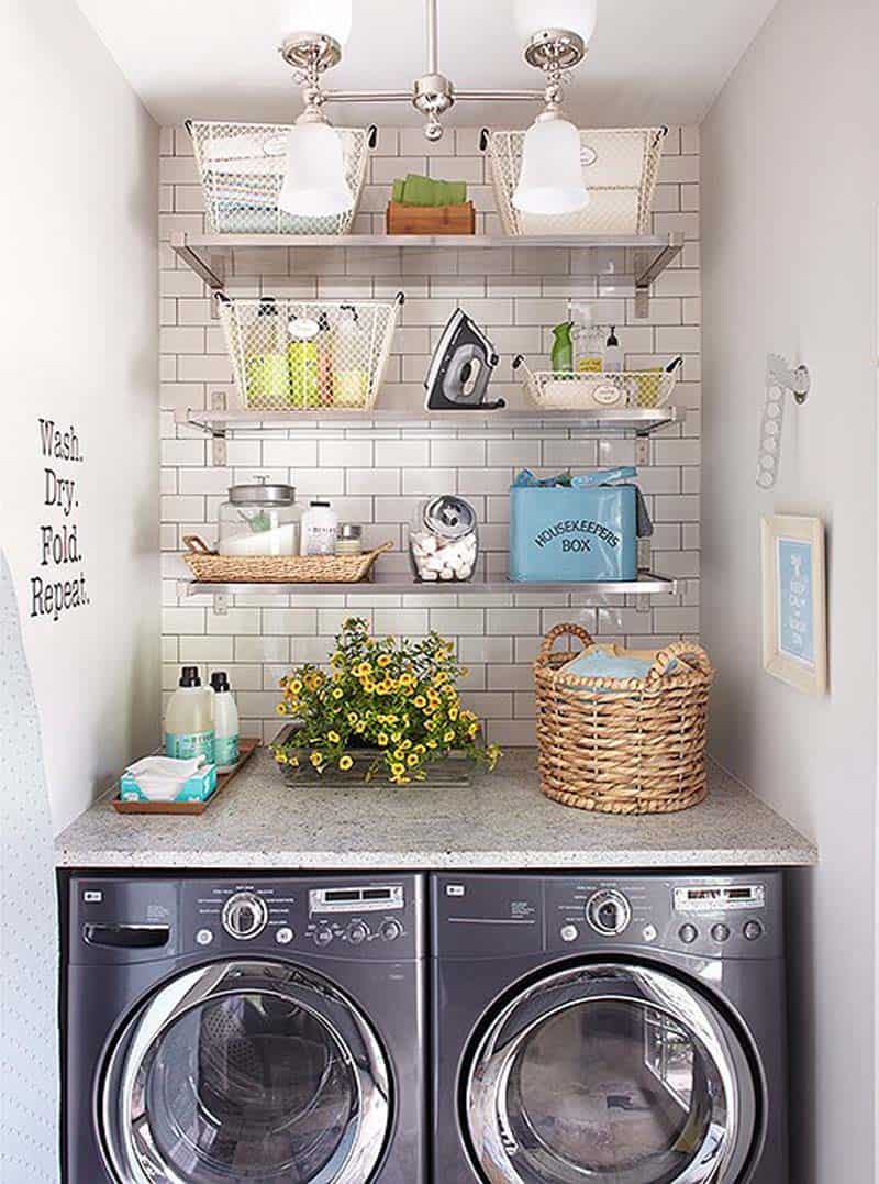 SMALL LAUNDRY ROOM IDEAS