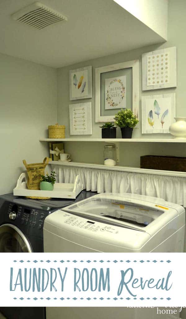 Small Laundry Room Reveal