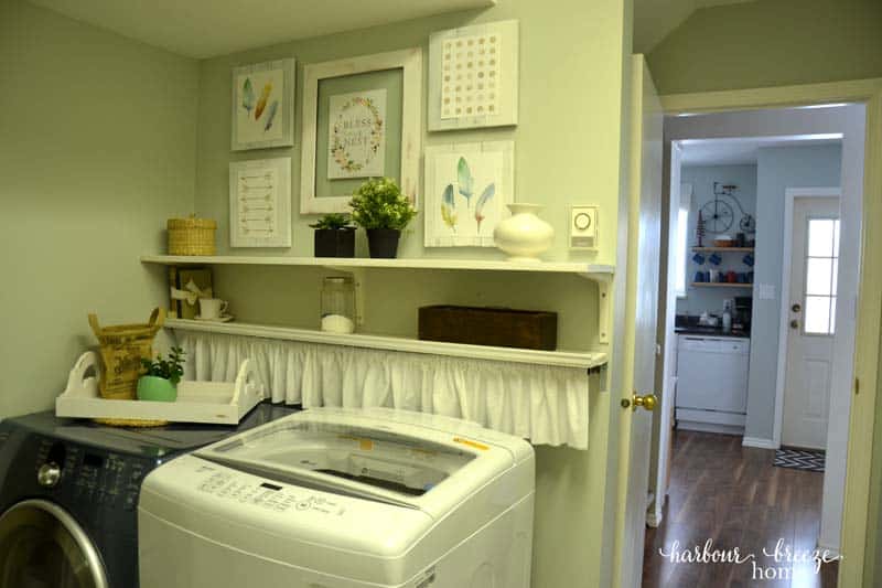 laundry and kitchen after ps