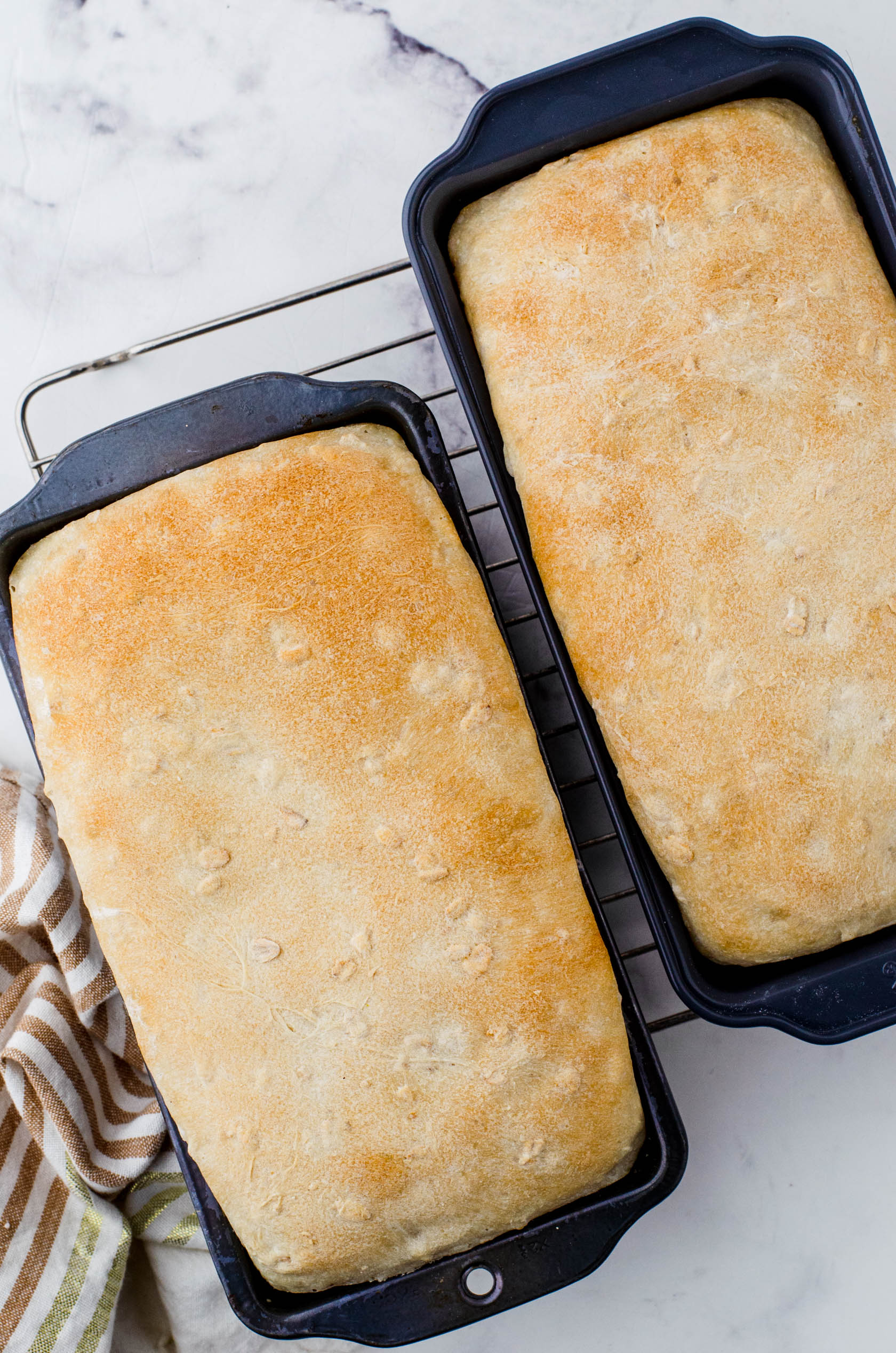 Honey Oat Sourdough Sandwich Bread