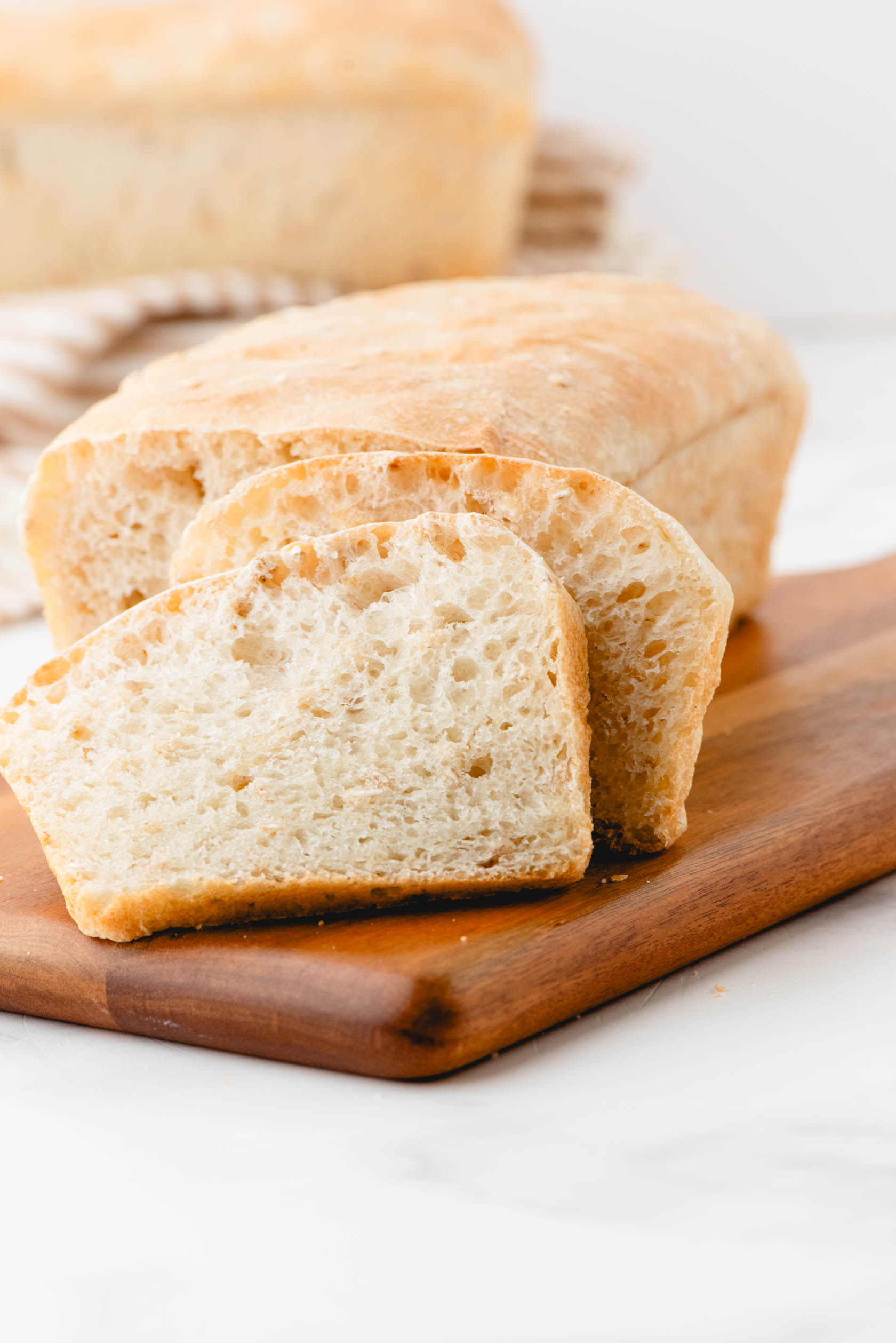 Honey Oat Sourdough Sandwich Bread