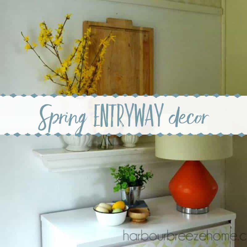 Refreshing Your Spring Entryway Style