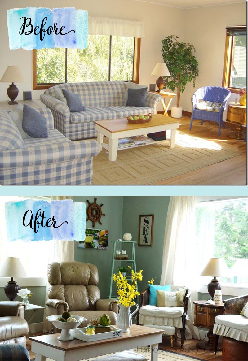 Coastal Cottage Living Room~ Coutry farmhouse meets coastal cottage | Bildirimlerim